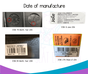 Date of manufacturer